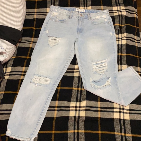 Light blue boyfriend jeans - Picture 2 of 2